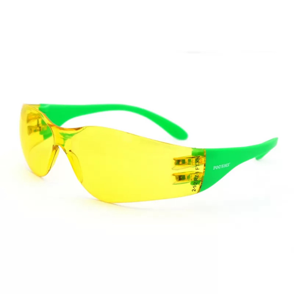 Очки защитные открытые О17 HAMMER ACTIVE CONTRAST Strong Glass желтый (2-1,2 РС)
